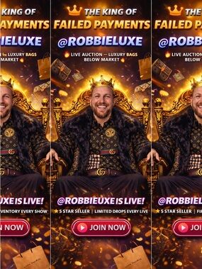 ROBBIELUXE IS LIVE NOW AND GIVEAWAY IS RUNNING!!!!